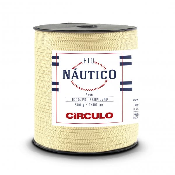 FIO NAUTICO 5MM - COR 7684 PORCELANA